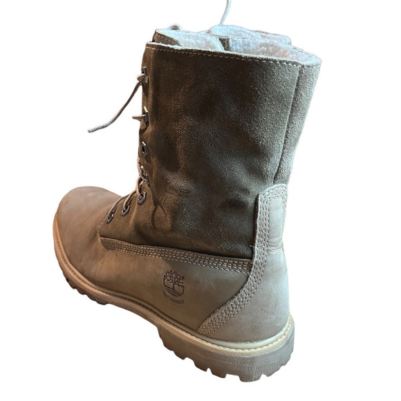 Timberland Women’s Authentic Teddy Fleece Boots / Roll-Top Boots / Size-10W - Picture 3 of 15